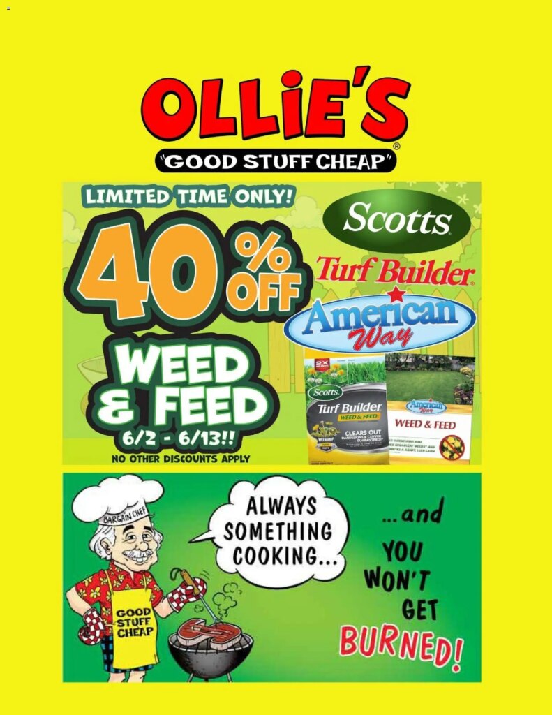 Ollie’s Ad This Week: Unmissable Deals from June 9 to June 15 2026!