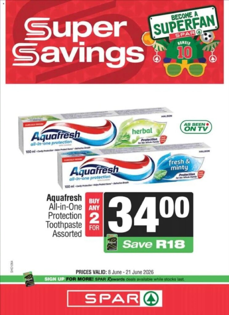 Grab Superspar Specials: Unmissable Deals from 08 June 2026!