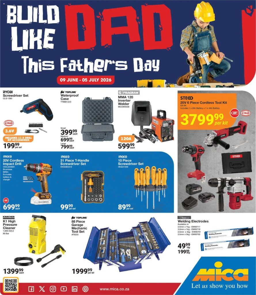 MICA Specials – Massive Savings Start 09 June 2026! Special This Week!