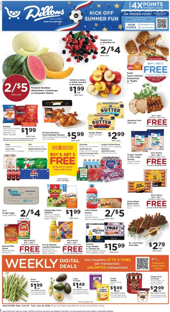 Dillons Weekly Ad This Week: Unmissable Offers June 10 to June 16 2026!
