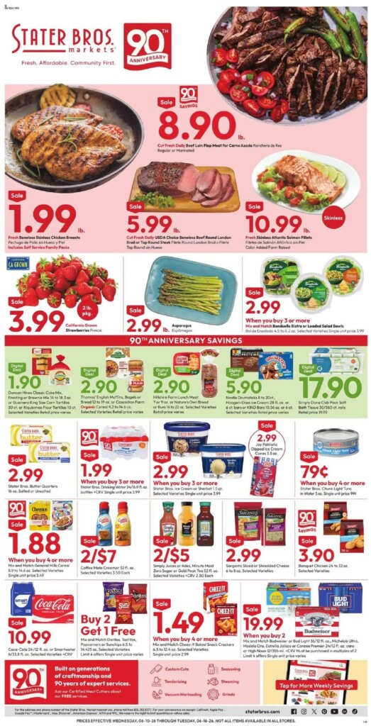 Stater Bros Ad This Week: Unbeatable Savings June 10 to June 16 2026