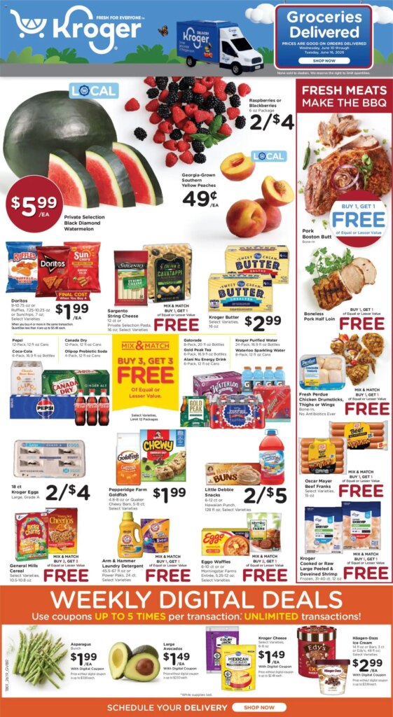 Kroger Weekly Offers June 10 to June 16 2026 – Incredible Savings Await!