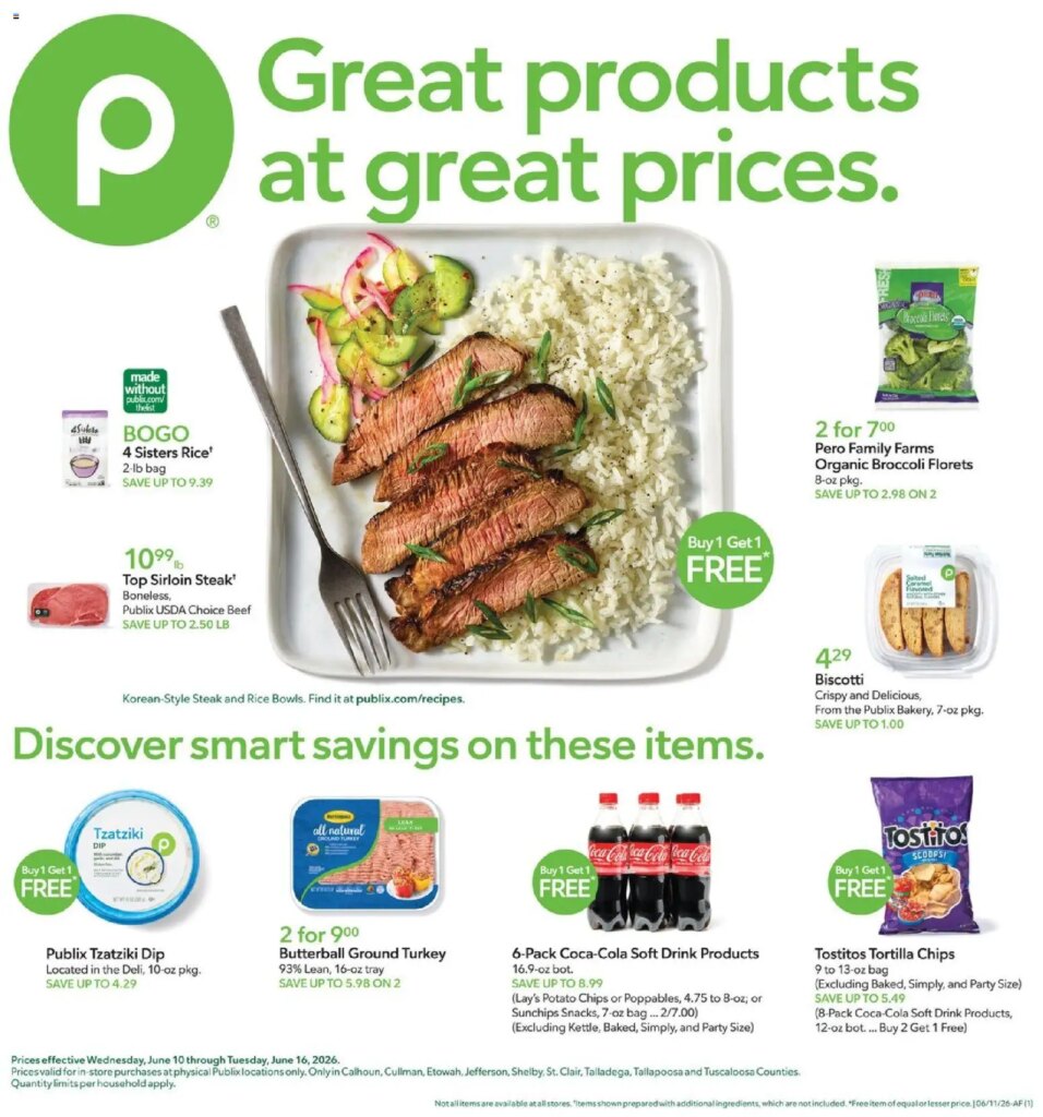 Get Hot Deals at Publix Weekly Ad June 10 to June 16 2026!