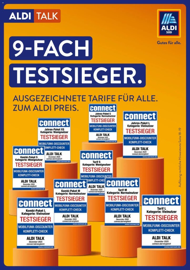 Aldi Süd Talk Specials: 09 December 2025 Catalogue Offers Await!