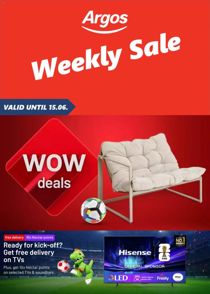 Argos catalogue: Offers Online for 9 June 2026 – Don’t Miss Out!