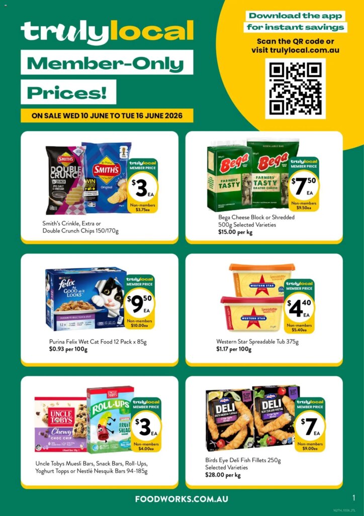 Foodworks Catalogue This Week: Local Deals for June 10 2026!