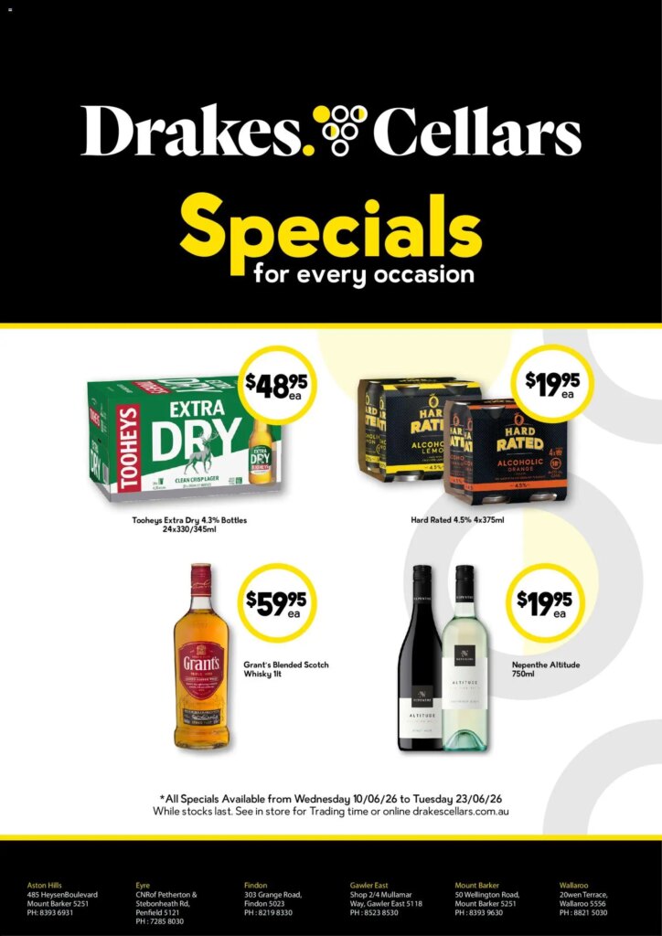 Drakes Catalogue This Week: June 10 2026 Deals & Specials Await!
