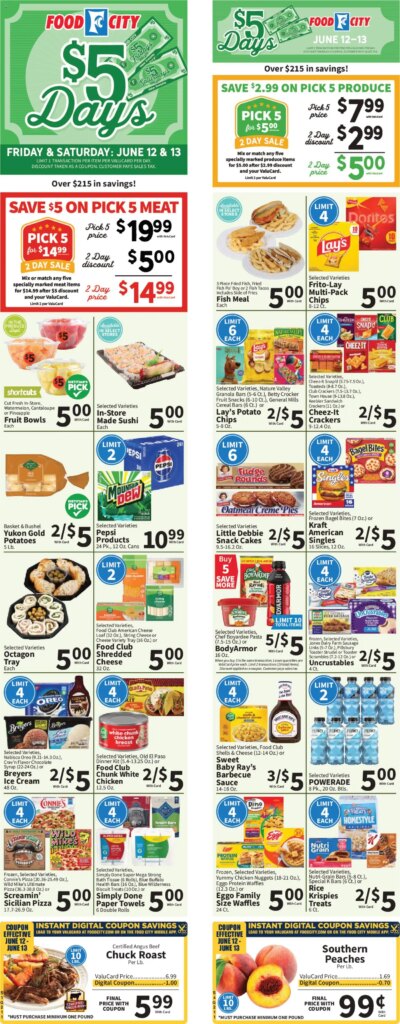 Food City Ad This Week: June 12 to June 13 2026 Special Offers Await! 3 Food City Ad This Week: June 12 to June 13 2026 Special Offers Await!
