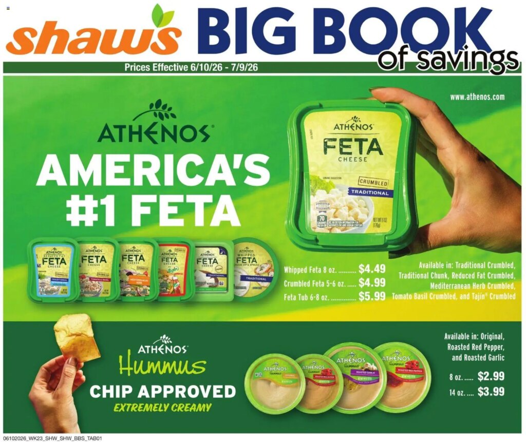 Shaw’s Big Book of Savings This Week: Grab Your Best Deals June 10 to July 9 2026!