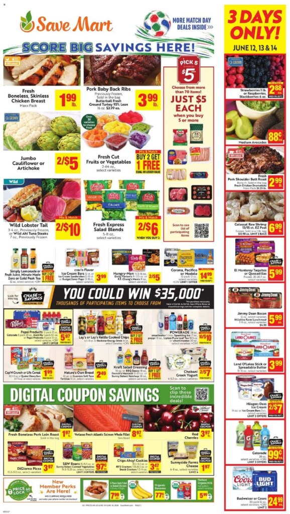 Save Mart Weekly Offers: Incredible Savings June 10 to June 16 2026