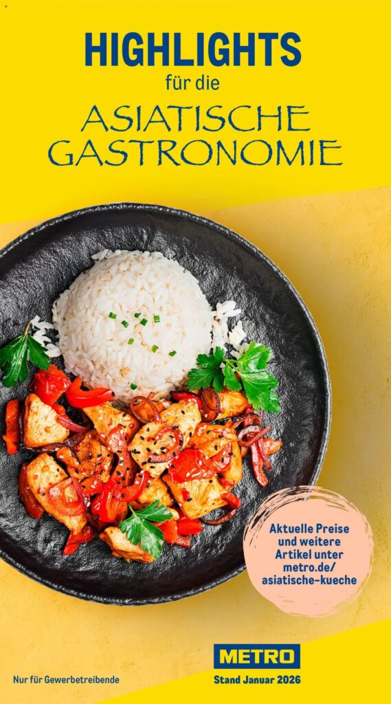 Metro Highlights Asiatische Gastronomie Special This Week: 01 January 2026