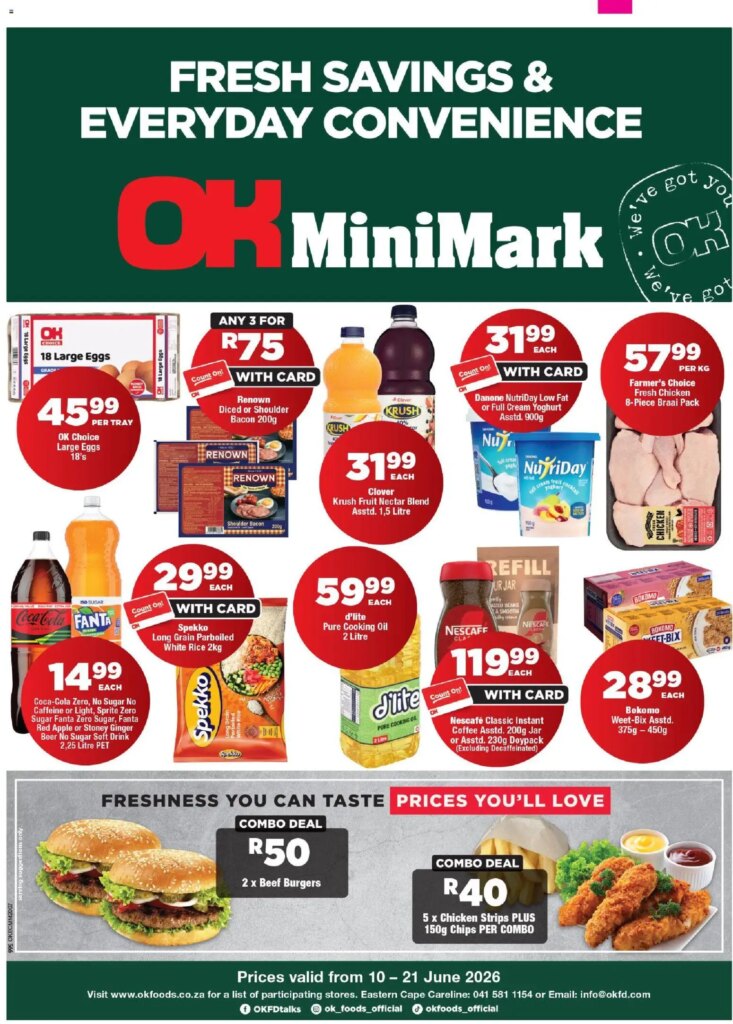 OK Foods – Eastern Cape – OK MiniMark Specials This Week 10 June 2026
