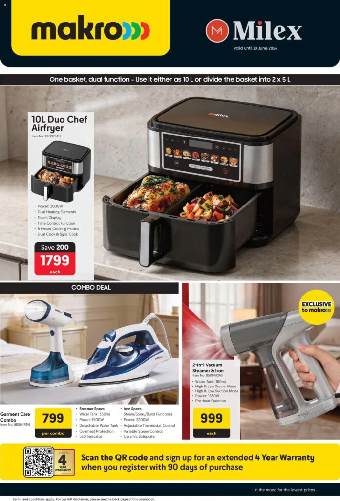 Makro – Milex Specials This Week: 10 June 2026 Online Deals Await!