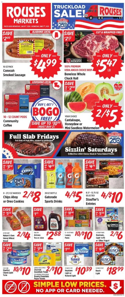 Rouses Weekly Ad This Week: Get Exciting Deals June 10 to June 17 2026