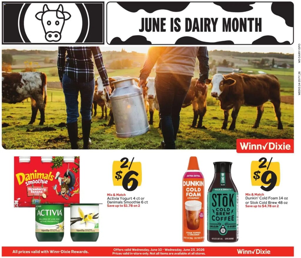 Winn Dixie In-Store Flyer Specials June 10 to June 23 2026 This Week
