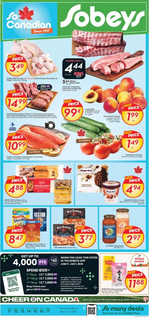 Sobeys Weekly Flyer: Special This Week from 11 June 2026 – Amazing Deals!
