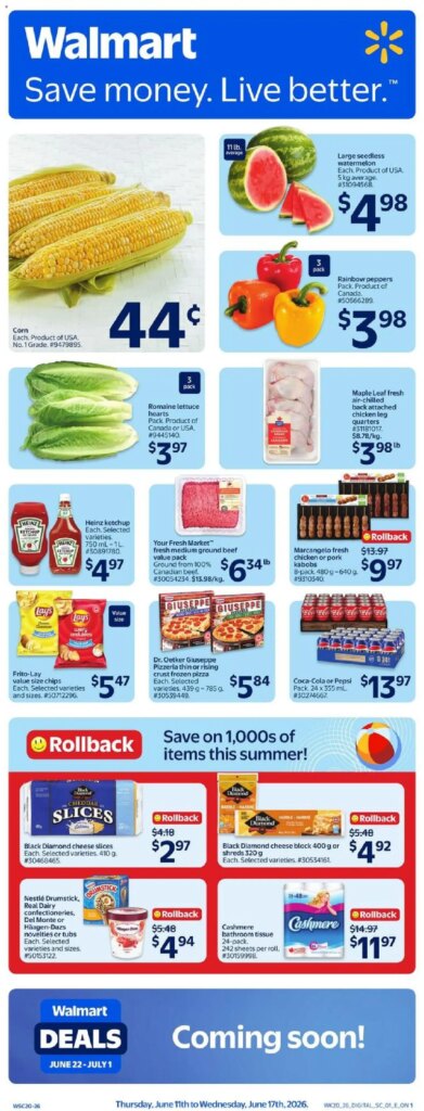 Walmart weekly flyer: Specials This Week from 11 June 2026!