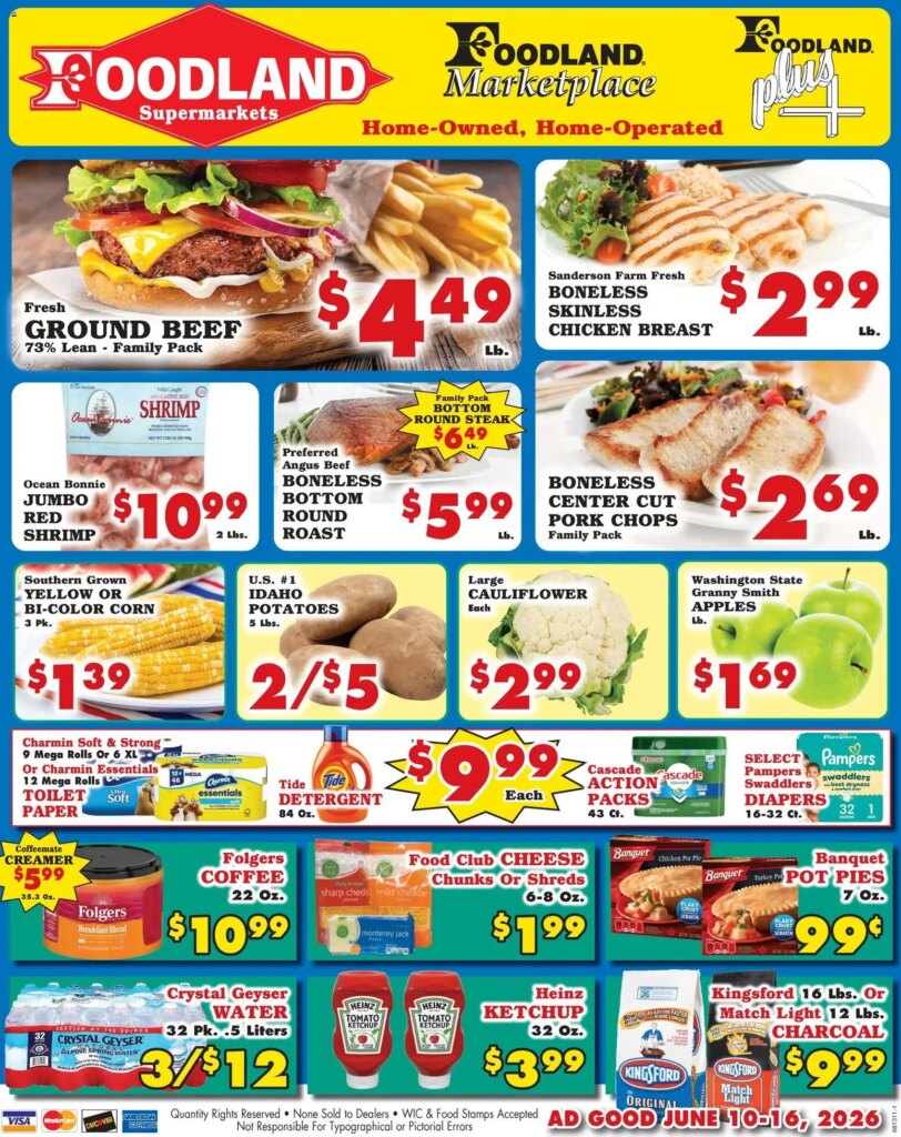 Foodland Weekly Ad This Week: Incredible Savings June 10 to June 16 2026
