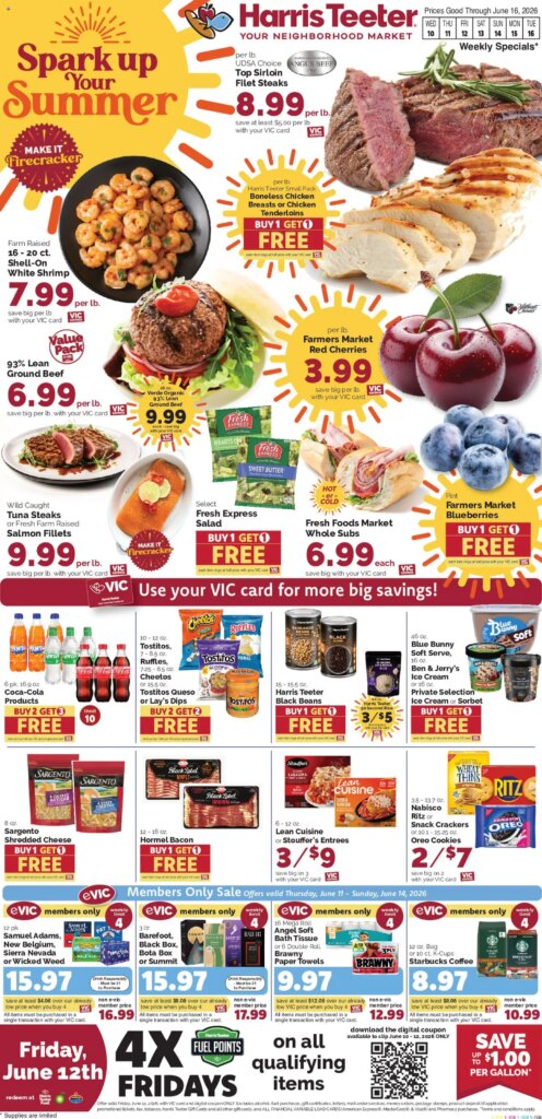 Harris Teeter Weekly Ad This Week: Unbeatable Offers June 10 to June 16 2026