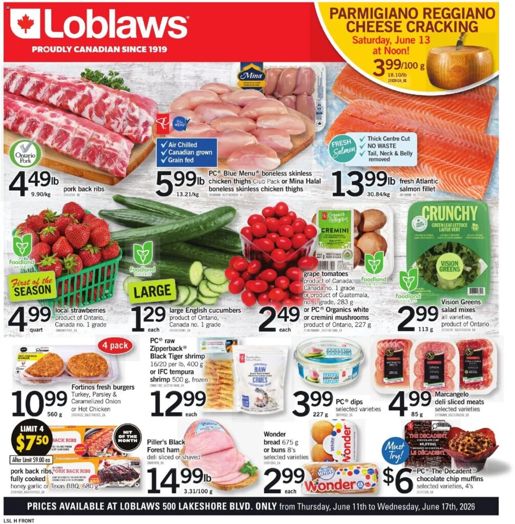 Loblaws flyer – ON: Specials This Week from 11 June 2026! Don’t Miss Out!