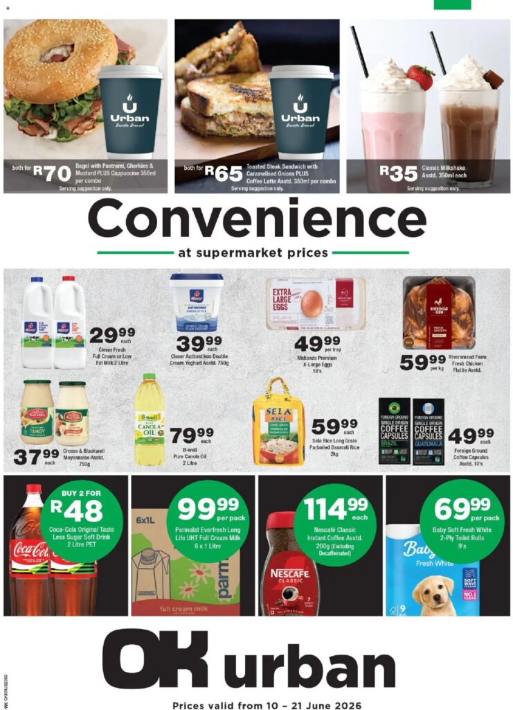 Exclusive Offers at OK Foods – Kwazulu Natal – OK Urban from 10 June 2026!
