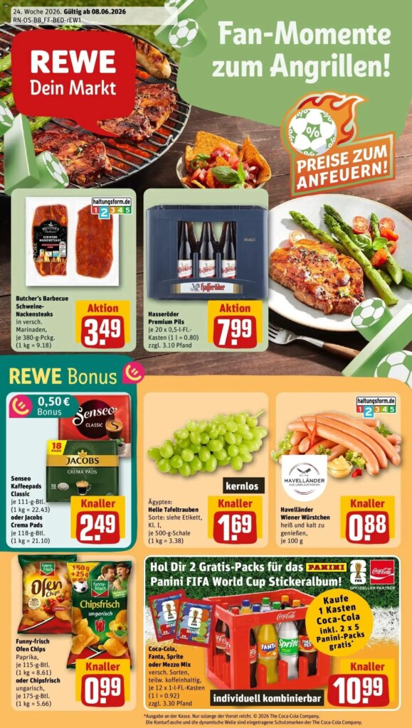 Rewe Prospekt Berlin / Lichtenberg: Specials Starting 08 June 2026!