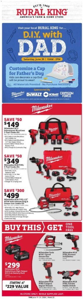 Rural King Weekly Ad This Week: Hot Offers June 11 to June 24 2026