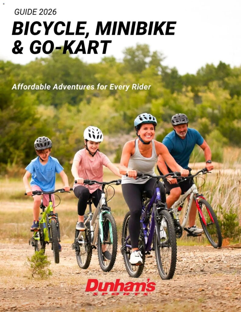 Dunham's Sports Offers on Bicycles, Minibikes & Go-Karts June 11 to August 19 2026 This Week 4 Dunham’s Sports Offers on Bicycles, Minibikes & Go-Karts June 11 to August 19 2026 This Week