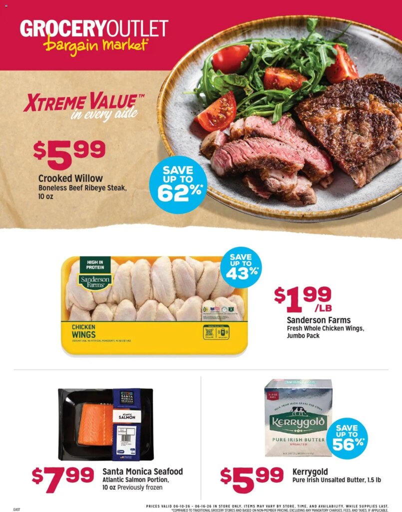 Grocery Outlet Weekly Ad This Week: June 10 to June 16 2026 Sales & Specials