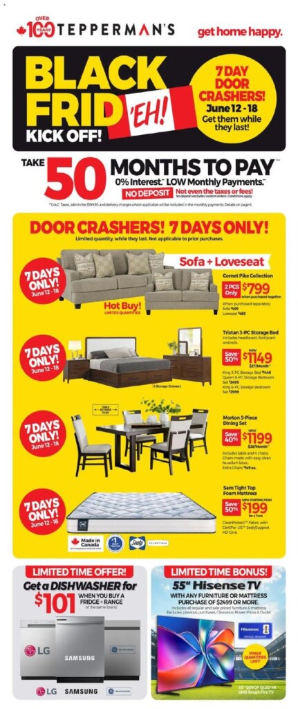 Tepperman’s Weekly Flyer: Specials This Week from 12 June 2026!