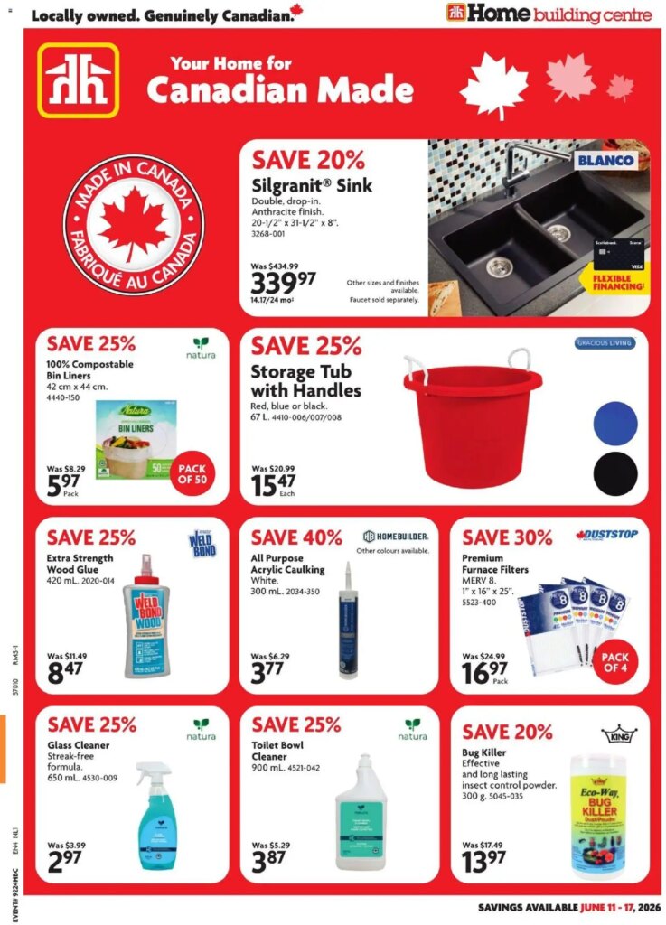 Home Hardware flyer – NL: Special This Week from 11 June 2026!