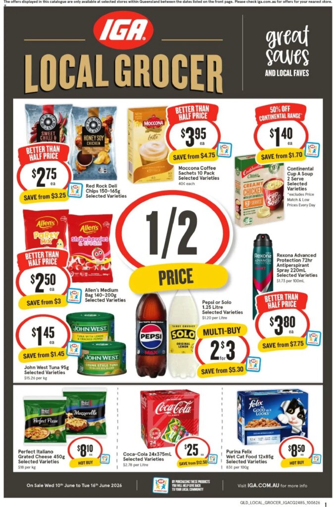 IGA Local Grocer QLD Catalogue This Week: June 10 2026 Savings Await!