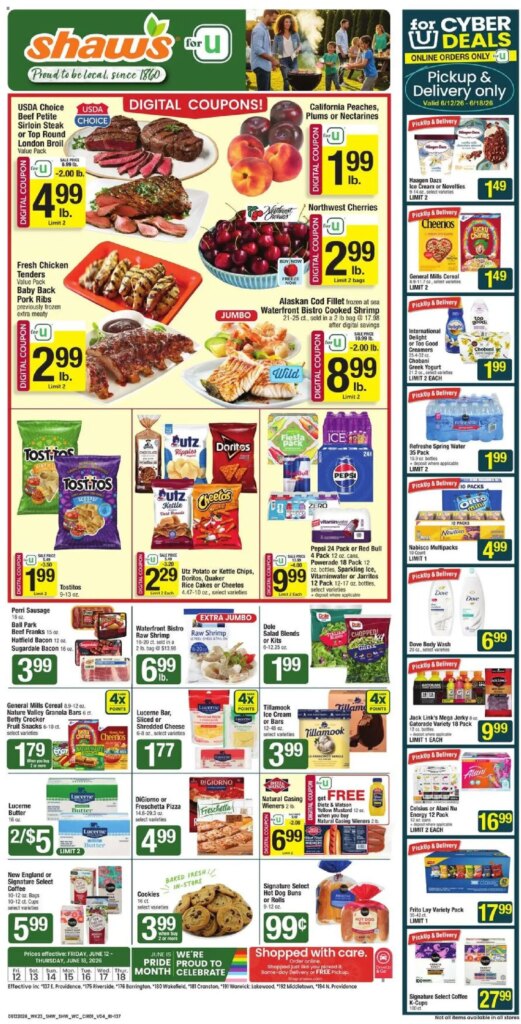 Shaw’s Weekly Ad This Week: Exciting Offers June 12 to June 18 2026