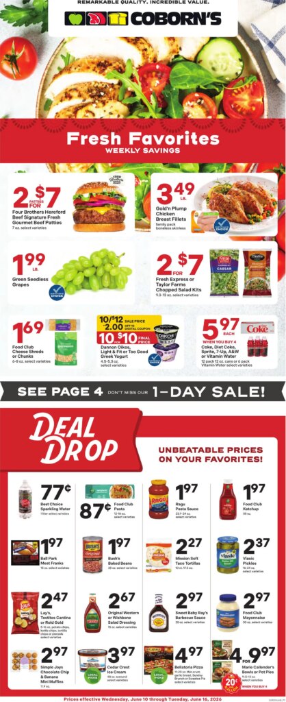 Get Your Coborn’s Weekly Ad Deals June 10 to June 16 2026!
