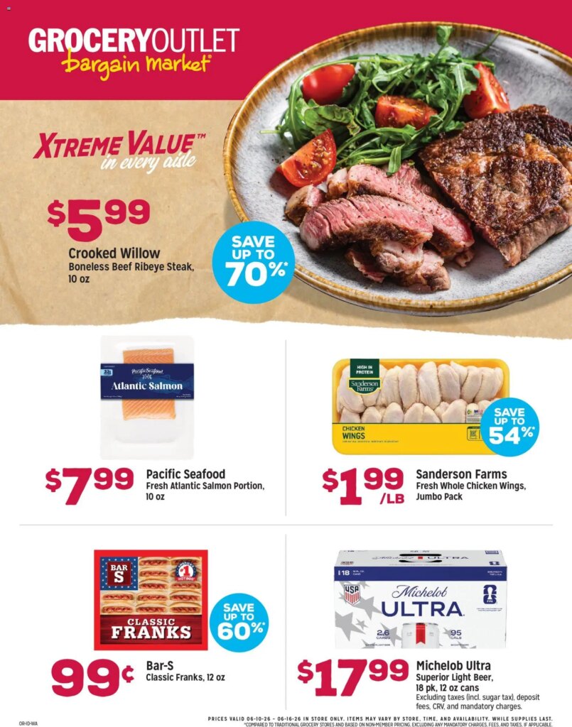 Grocery Outlet Weekly Ad This Week: Best Deals June 10 to June 16 2026