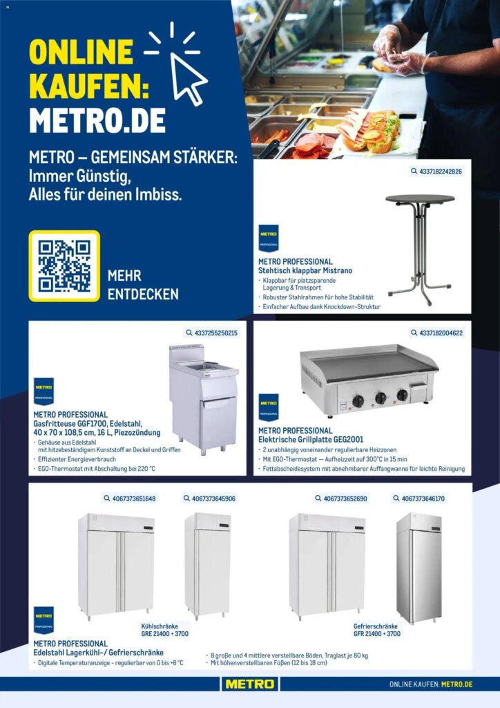 Metro Online Non-Food Imbiss Sortiment Specials This Week – 13 April 2026