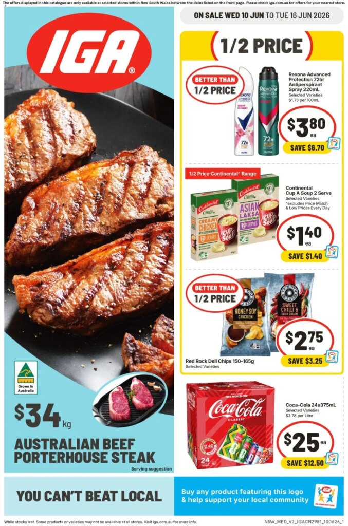 IGA Catalogue This Week: Amazing Deals from June 10 2026!