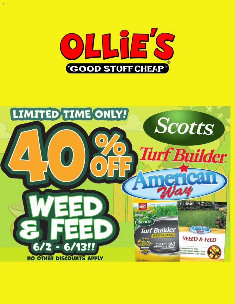 Ollie’s Ad This Week: Incredible Deals June 11 to June 13 2026!