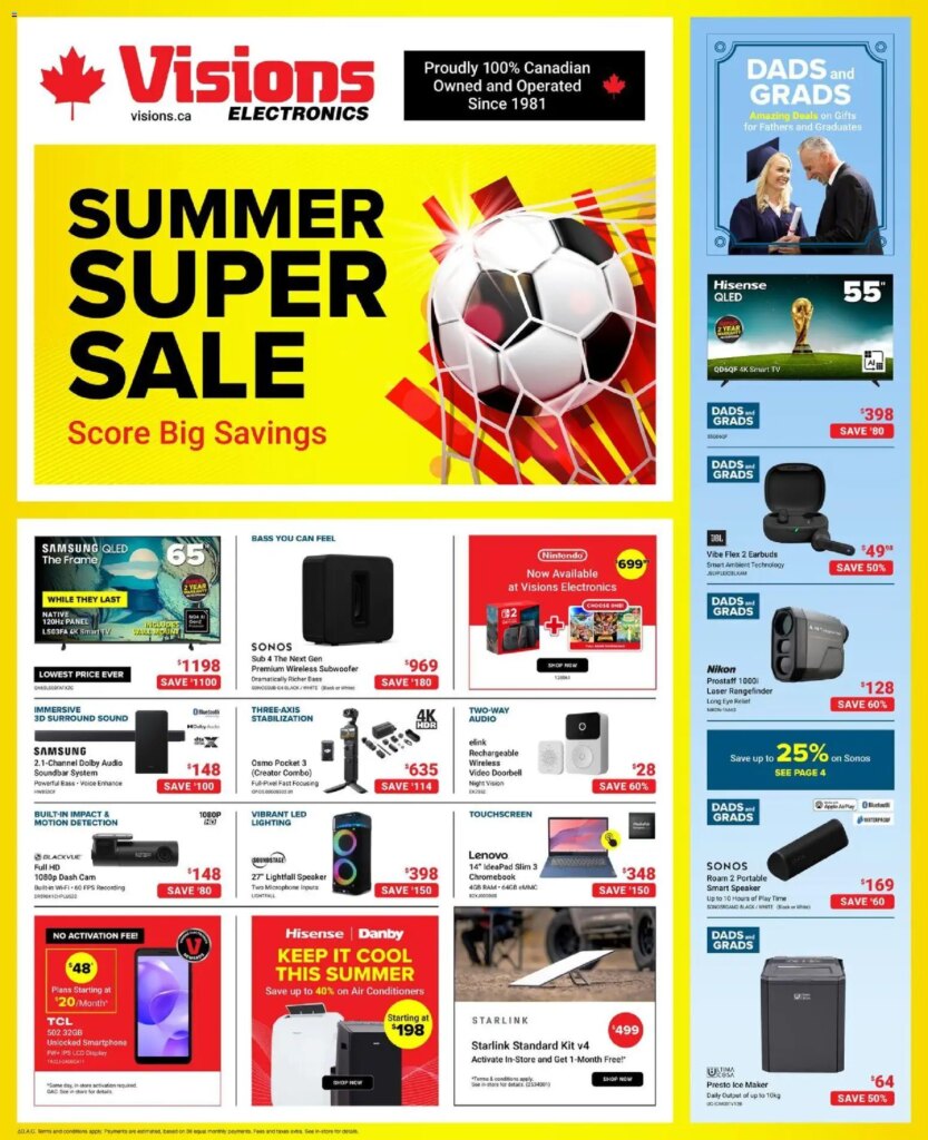 Visions weekly flyer: Special This Week from 12 June 2026!