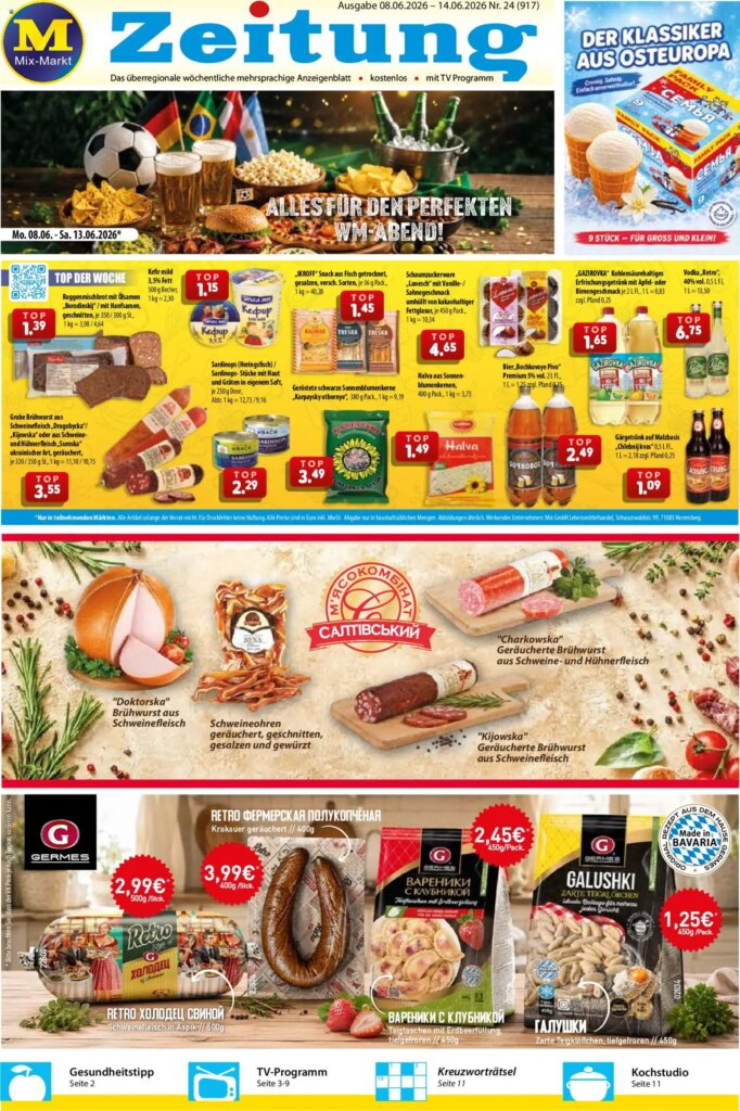 Grab Your Mix Markt Prospekt: Specials From 08 June 2026!