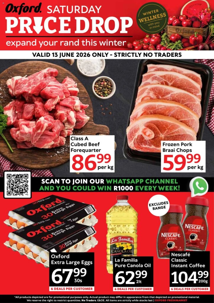 Massive Savings Alert: Oxford Freshmarket Price Drop on 13 June 2026!