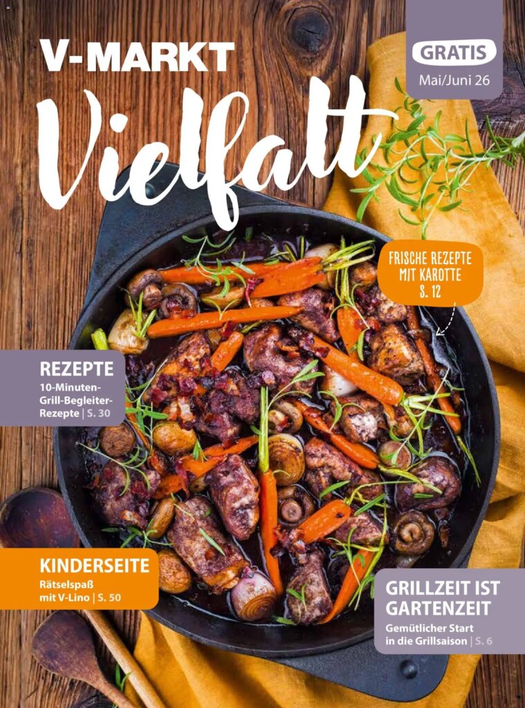 V-Markt Vielfalt Mai / Juni Specials: Exciting Offers from 01 May 2026!