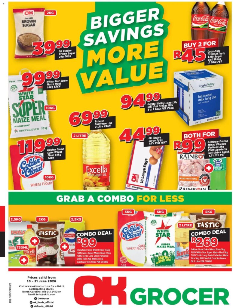 OK Foods – Gauteng – OK Grocer Specials This Week: 10 June 2026 Deals Online!