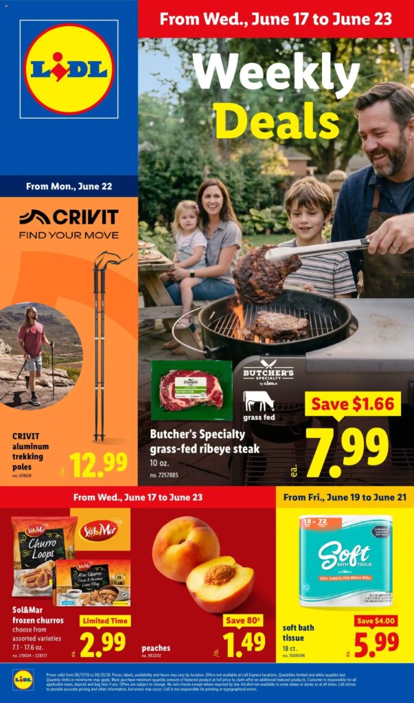 Lidl Weekly Ad This Week: Hot Deals June 17 to June 23 2026!