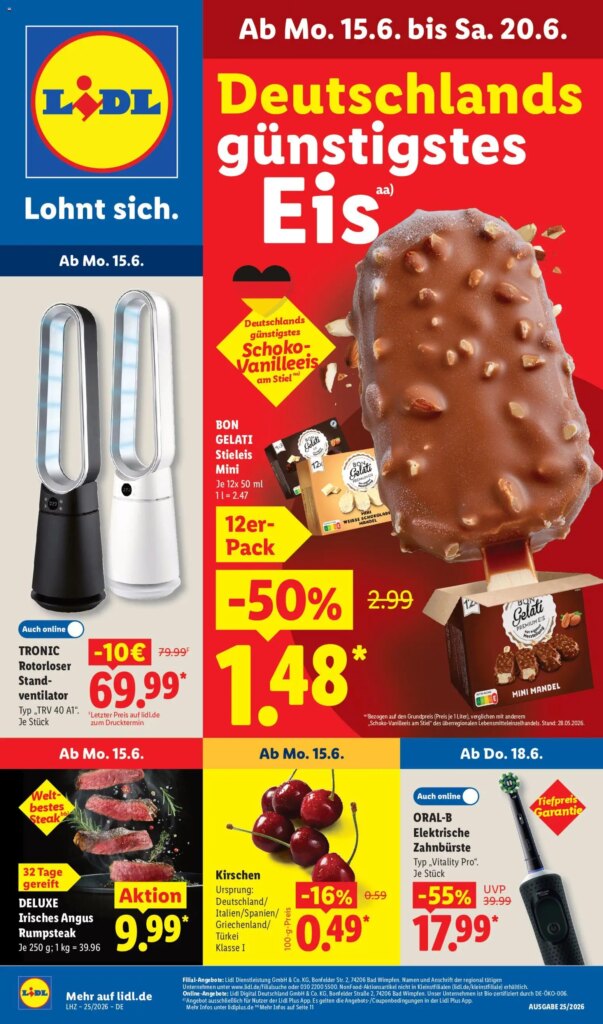 Lidl Prospekt Specials: Amazing Offers Starting 15 June 2026!
