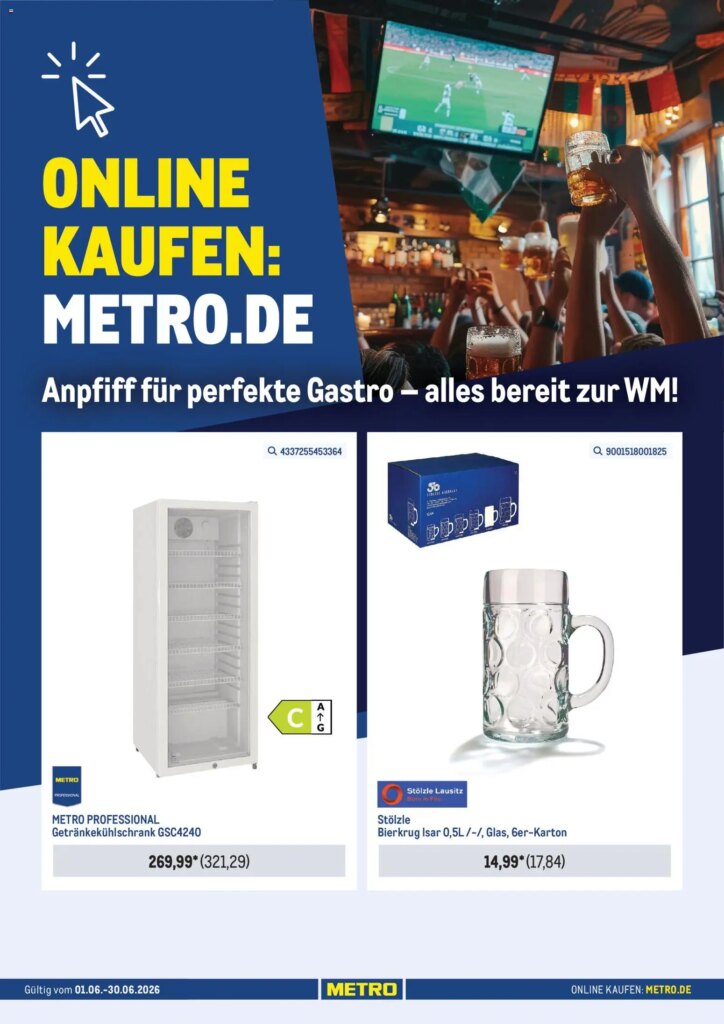 Metro Online Alles für die WM Vorbereitung: Exciting Specials From 02 June 2026!