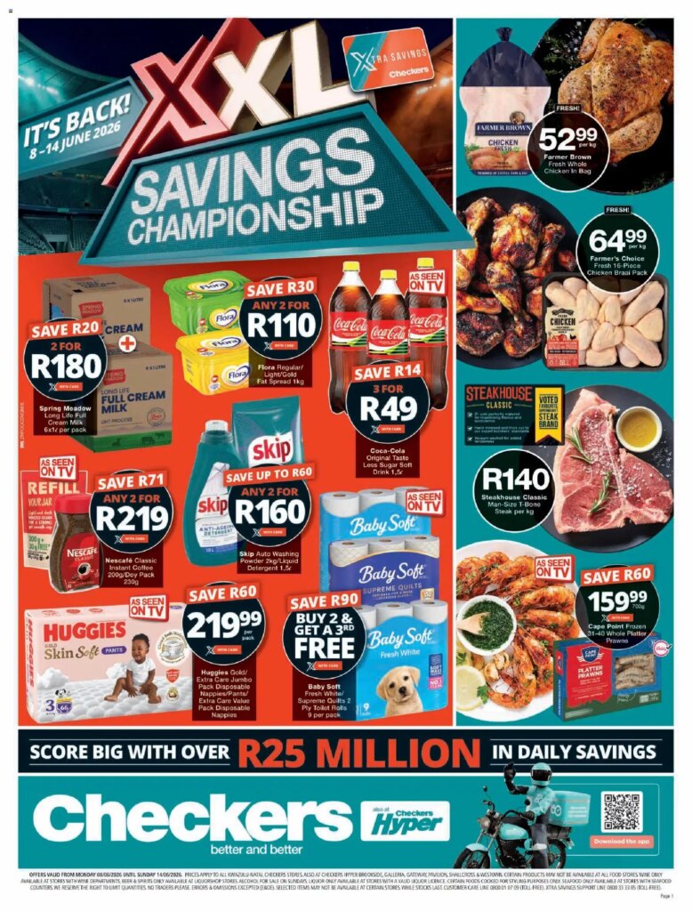 Checkers Specials: Unmissable Deals Starting 08 June 2026!