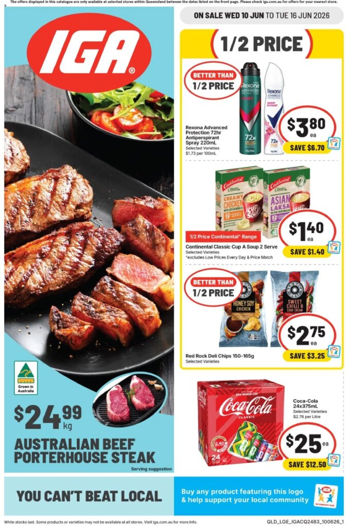 IGA Catalogue QLD: Exciting Offers This Week, Valid June 10 2026