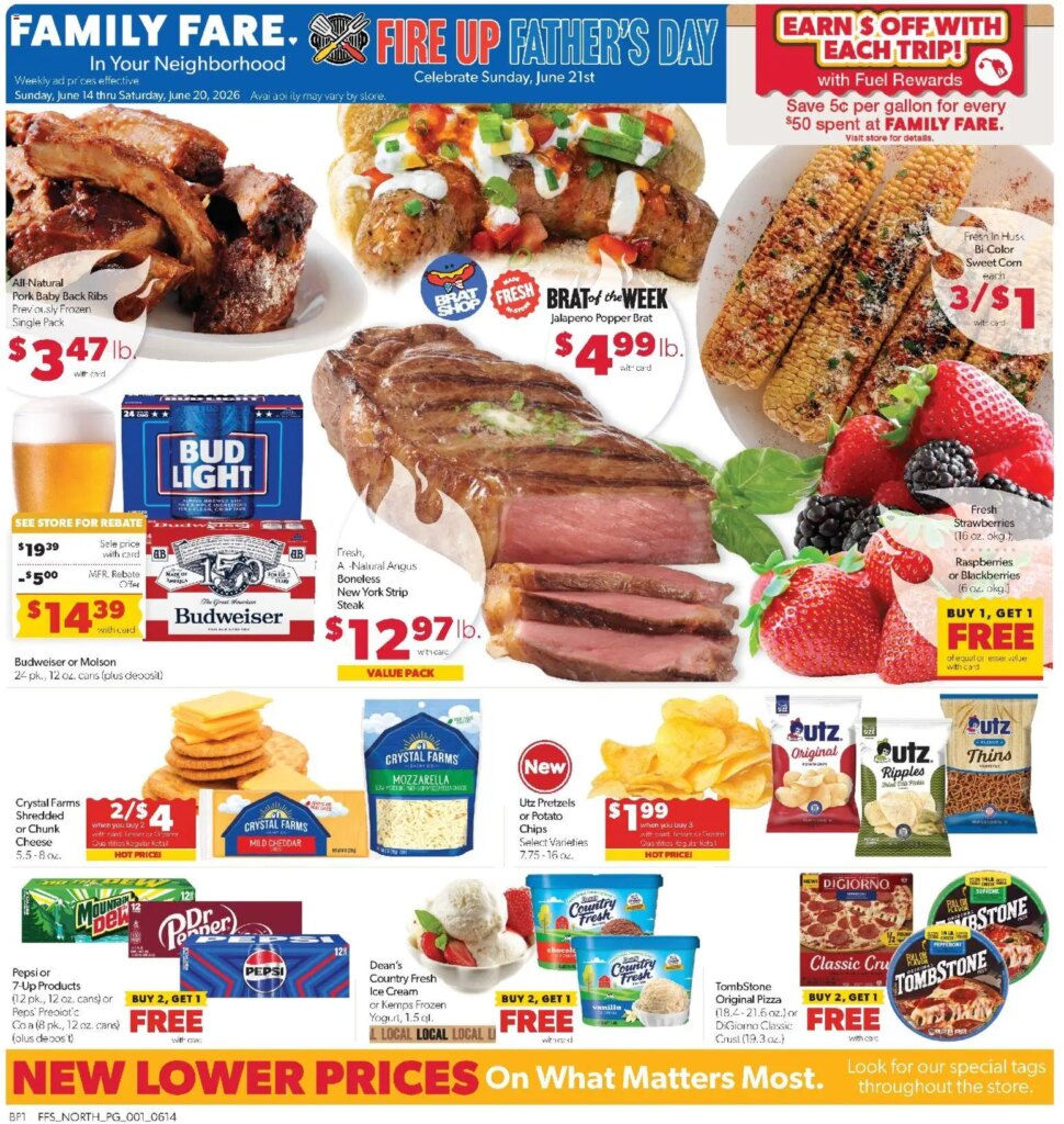 Unbeatable Family Fare Weekly Ad This Week June 14 to June 20 2026
