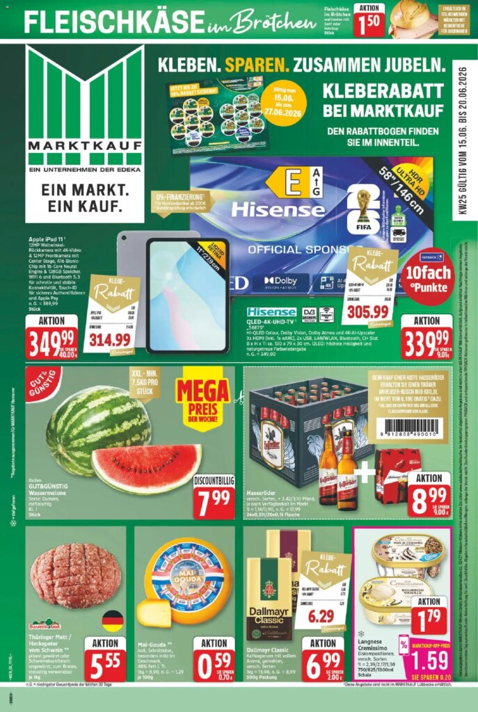 Marktkauf Prospekt: Specials from 15 June 2026 – Must-See Deals Online!